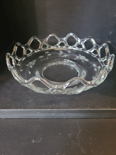 Vintage etched imperial - imperial, glass